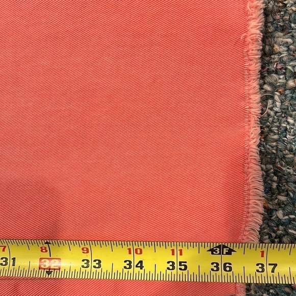 STYLE & CO. Straight Crop pants raw edge bottom 5 pocket style size 16 - Picture 8 of 13